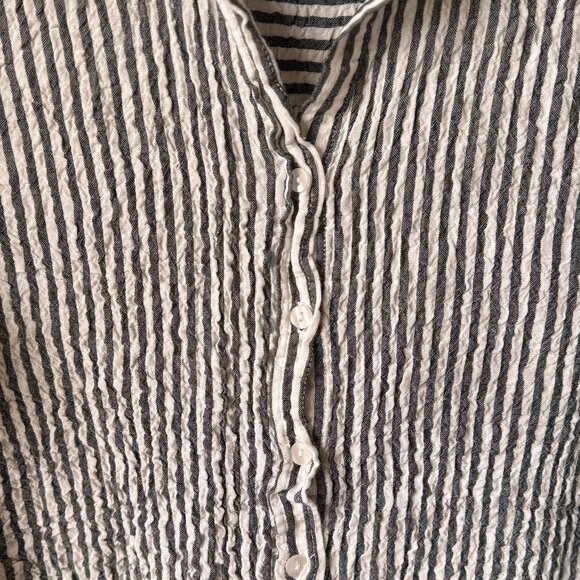 Jane and Delancey Striped Blouse - Picture 2 of 6